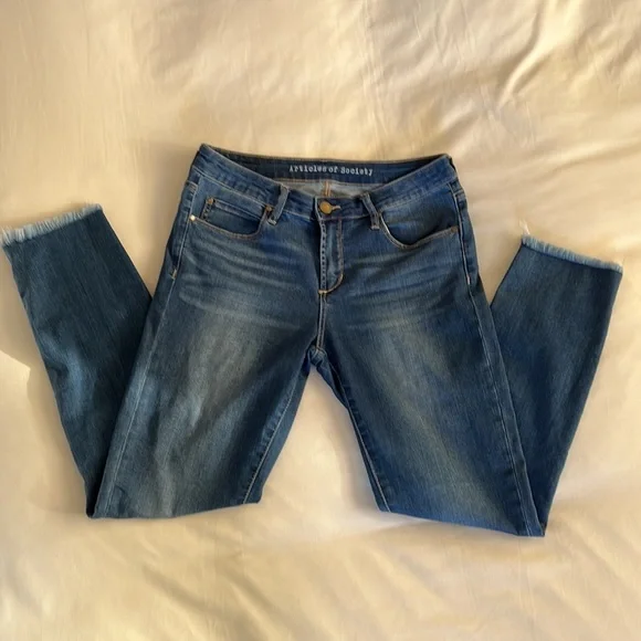 EUC • Articles of Society Carly Crop Skinny Jeans in Del Mar • Women’s 28 👖 - Picture 2 of 14